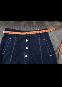 combo Denim Skirt nd Neon top ❤️‍🔥