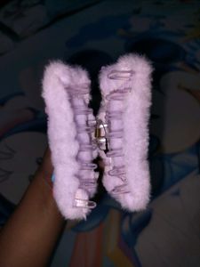 Cute Funky Fuzzy Claw Clip