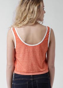 Forever 21 Orange Crop Top