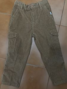Boy's Cargo Pants corduroy finish