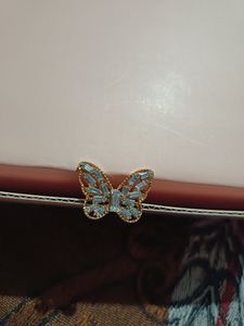 Sparkling Butterfly Ring