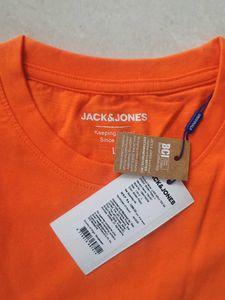 JACK&amp;JONES Orange T-Shirt