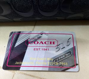 Coach Monogram Crossbody Bag