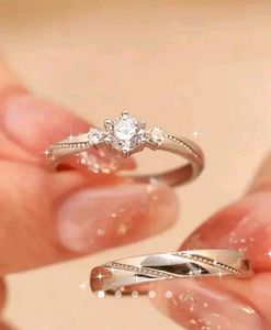 Savana Rhinestone Couple Rings💍