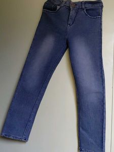 Classic Blue Denim Jeans girls stylish & trendy