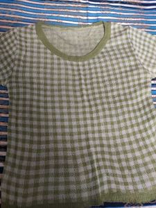 Cute checked Pinteresty top