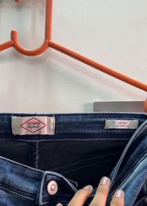 Lee Cooper Flared Blue Denim Jeans