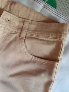 Peach Skinny Fit Jeans