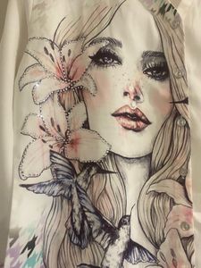 Zola Graphic Print Top