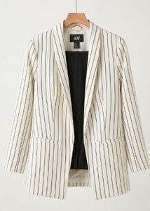 Striped H&M Blazer