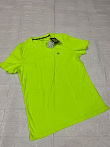Bright Neon Green Workout T-Shirt