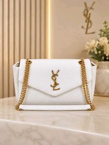 ysl inspired White Crossbody Bag