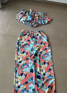 Floral Print Two-Piece Set