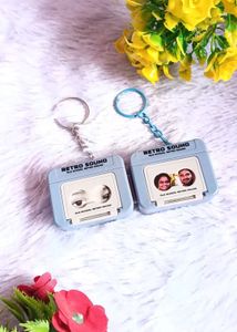 Heart shaker Resin Keychain - Unique &amp; Handmade