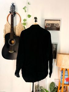 dolce and gabbanaClassic Black Button-Up Shirt