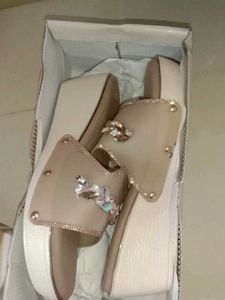 crystal nude heels