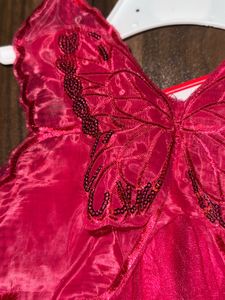Sparkly Pink Tulle Dress