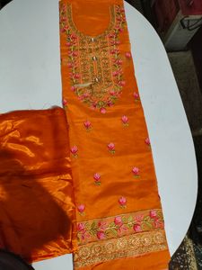 Dress Material With Embroidery