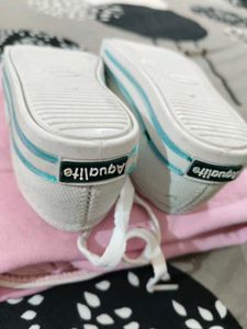 Comfortable White Canvas Sneakers for Kids