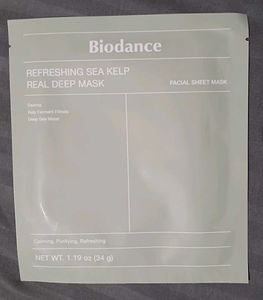 Biodance Refreshing Sea Kelp Mask