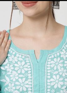 Beautiful Cotton Chikankari Kurta