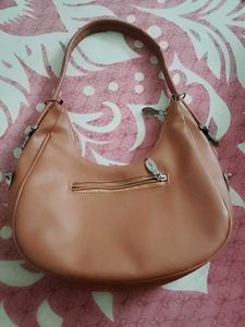 97.Stylish Tan Hobo Bag