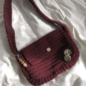 crochet tote bagg