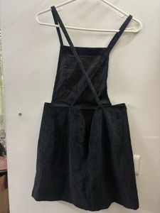 Shein Fine Corduroy Pinafore Dress
