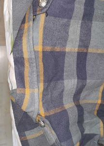 Stylish Plaid Double-Breasted Jacket