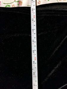 Black Velvet bodycon/ Maxi Dress