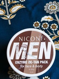 Niconi Men Enzyme De-Tan Pack
