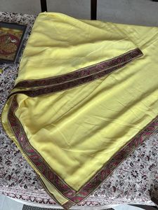 Pure Crepe Saree