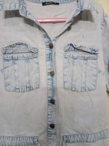 Denim Shirt Dress