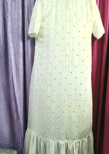 Elegant White Embroidered Outfit