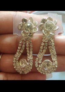 Sparkling Rhinestone Earrings