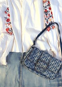 SALE ‼️‼️⚠️⚠️ MANGO Y2K Denim Handbag