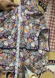 Vintage Floral Print Dress