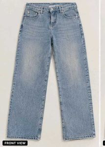 Light Wash Wide Leg Jeans