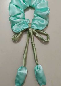 Satin Scrunchie with Bow