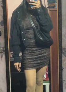 Stylish Bodycon Animal Print Dress