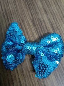 Sparkly Sequin Bow Hair Clips (Set of 3)