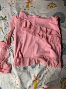 Pretty Pink Ruffle Co Ord Dress