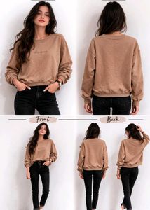 Cozy Brown Knit Sweater