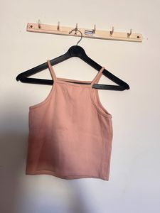 Peach Crop Top