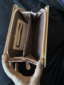 Pink Flower Design Long Wallet – Spacious &amp; Stylis