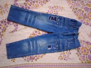Cute Blue Denim Jeans l-23"  w-18" for Girls&boy