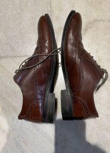 Brown Leather Formal Shoes