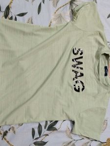 Sage Green 'SWAG' Tee