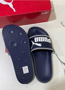 Puma Navy Slides - Comfortable &amp; Stylish