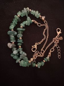 Green Aventurine  Anklets